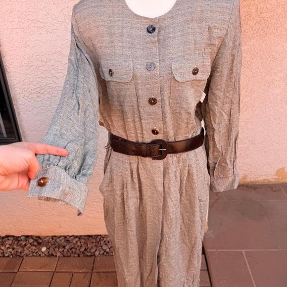 Dresses & Skirts - Vintage Lady Carol of New York brown dress